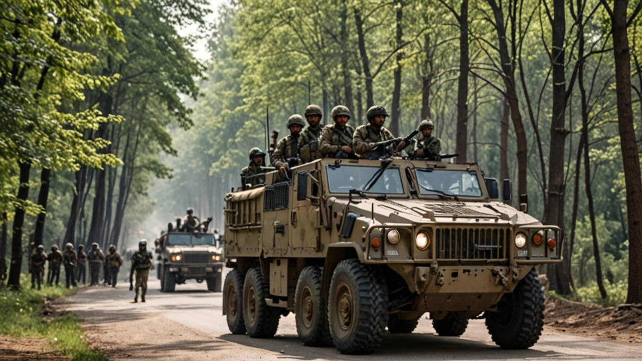 जम्मू और कश्मीर के कठुआ में आतंकवादी हमला : दो सैनिक घायल, मुठभेड़ जारी