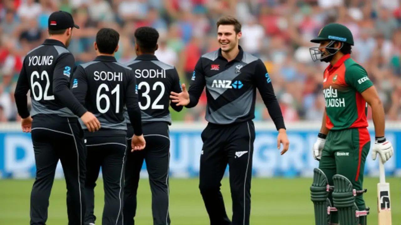 न्यूजीलैंड का बांग्लादेश दौरा: 3 ODI और 3 T20I मैचों का शेड्यूल जारी